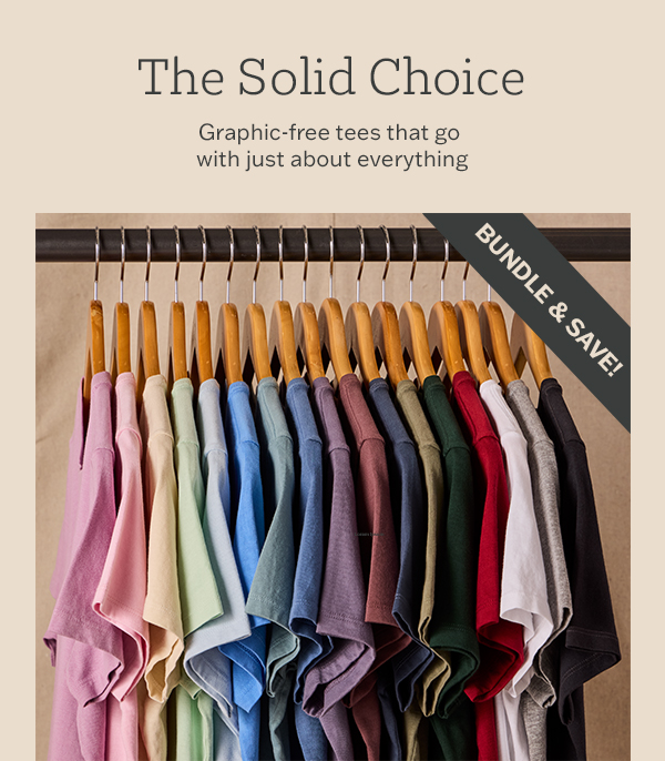 Shop Solid Tees