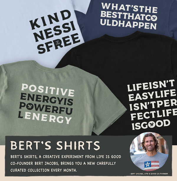 Bert's Shirts #9. Have fun decoding these hidden messages!