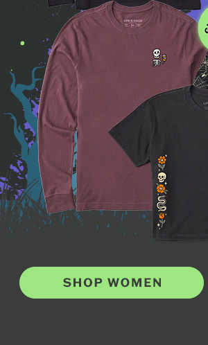 Glow all out with our glow in the dark tees for women.