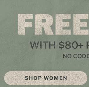 Free packable travel bag with $80 purchase ends tonight! No code needed. Shop women.