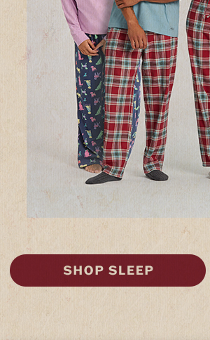 Cozy sleepwear built for holiday lounging.