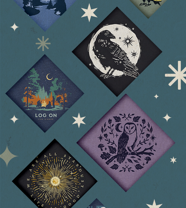 Fall under the stars with nature-inspired favorites.