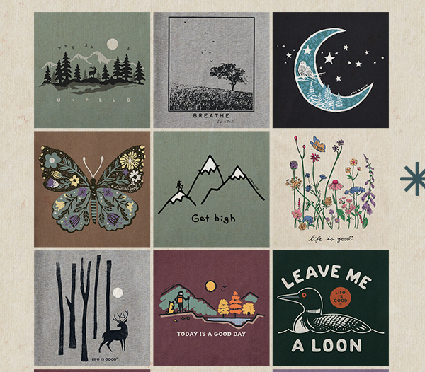 Adventure-ready graphics that bring the mountain mindset wherever 