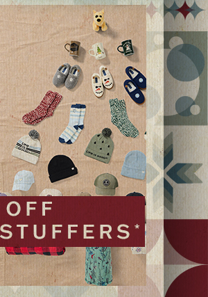 30% off stocking stuffers.