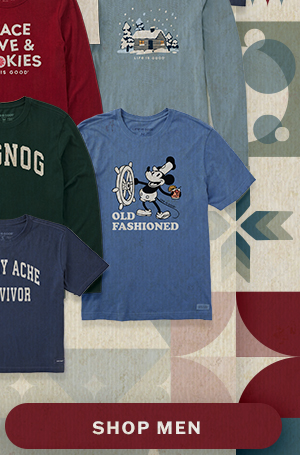 30% off men's tees.