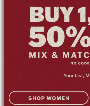 Hoho BOGO: buy 1, get 1 50% off. Shop women.