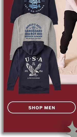 Cozy you can count on. Shop men's sweats.