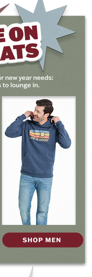 Save on sweats. Up to 50% off men's sweats.