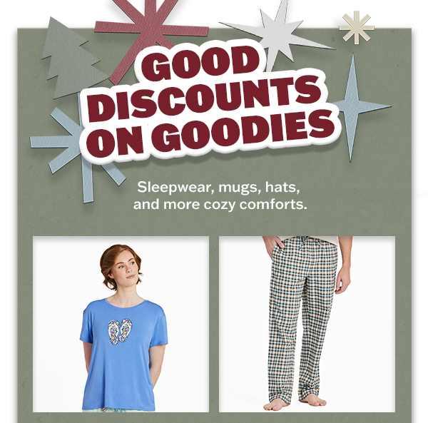 Good discounts on goodies.