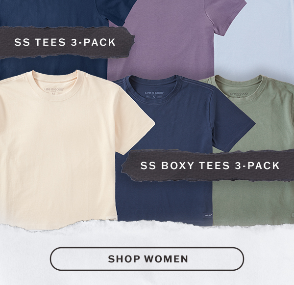 Bundle and save on tees and henleys. Shop women.