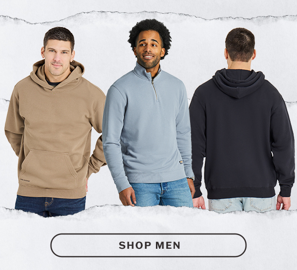 Solid sweats for men.