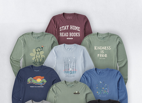 Long sleeve tees.
