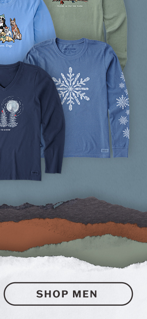 These long sleeve tees were built to work with your winter. Shop men.