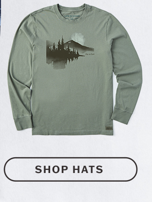 Any long sleeve tee and hat for $45. Shop hats.