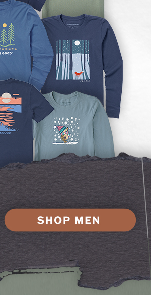 Serene scense and natural wonders. Men's nature and outdoors tees.