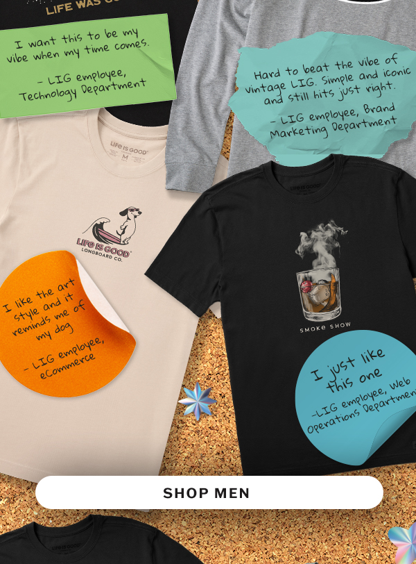 Our Staff Picks for men.