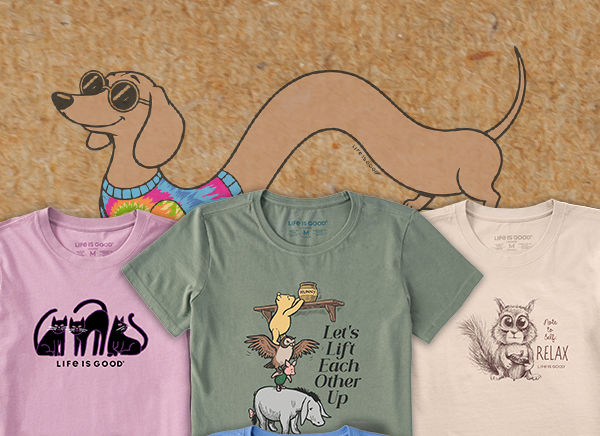 Critters and companions tees.