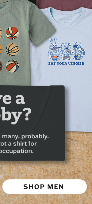 Have a hobby? We're got a men's shirt for every preoccupation.