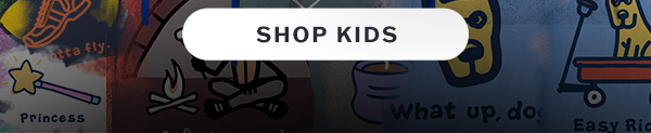 From the archives. Kids' tees from 1994 and beyond. Ends tonight.