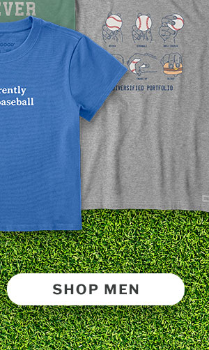 New: baseball heavy-hitters for men.