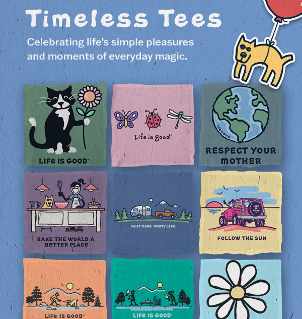 Timeless tees.