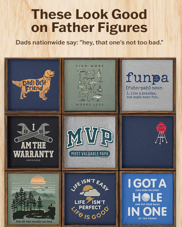 Dads nationwide say: "hey, that one's not too bad".