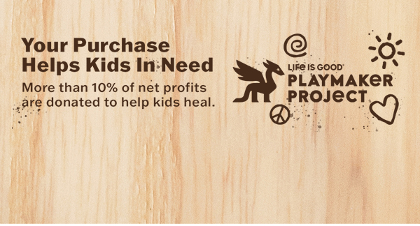 Your purchase helps kids in need. More than 10% of net profits help kids heal.