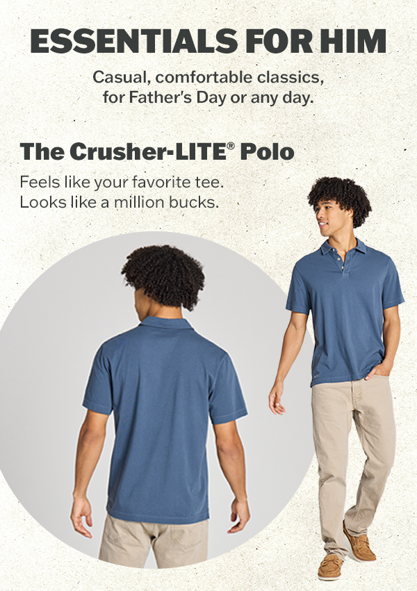 The Crusher-LITE Polo.