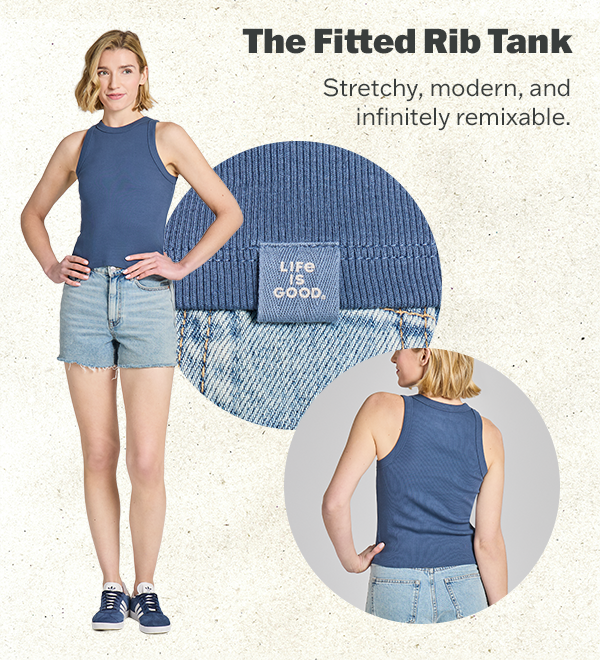 The Fitted Rib Tank.