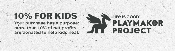 Your purchase helps kids in need. More than 10% of net profits are donated to help kids heal.