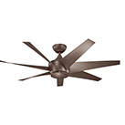 Kichler | Lehr Ii 54 inch Coffee Mocha Ceiling Fan