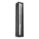 Hammerton Studio | Torrent LED 26 inch Textured Black Outdoor Sconce
