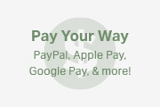 Pay Your Way: PayPal, Apple Pay, Google Pay, & more!