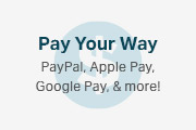 Pay Your Way: PayPal, Apple Pay, Google Pay, & more!