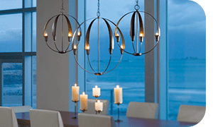 Cirque 4 Light 25.3 inch Dark Smoke Chandelier Ceiling Light, Large