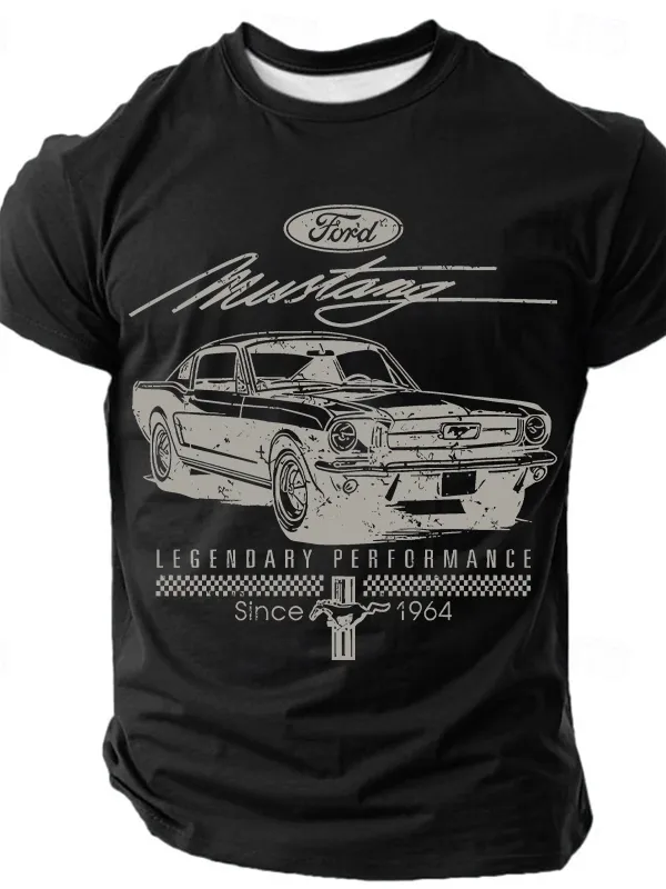 Image of Mustang Script Legendary Cotton T-shirt