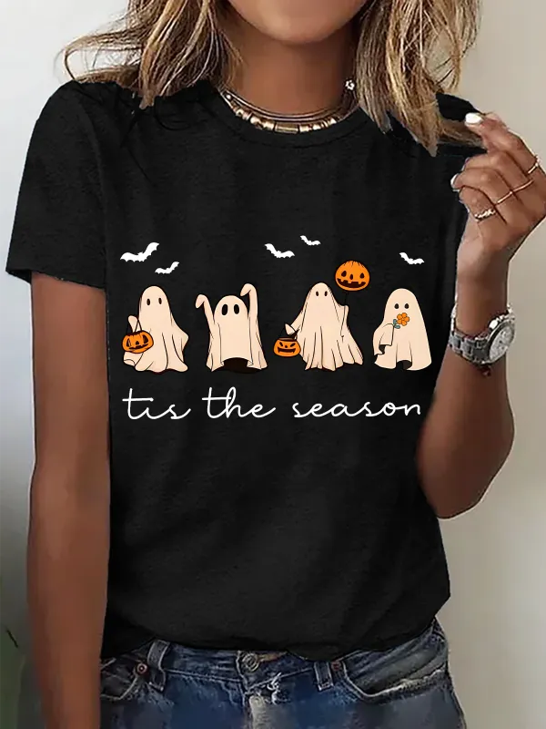 Image of Women's Tis The Season Halloween T-Shirt