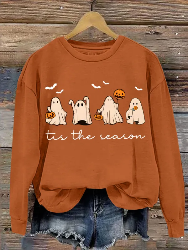 Image of Women's Tis The Season Halloween Sweatshirt
