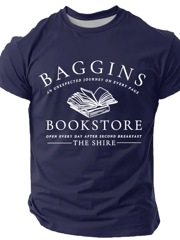 Image of Baggins Bookstore Cotton T-Shirt