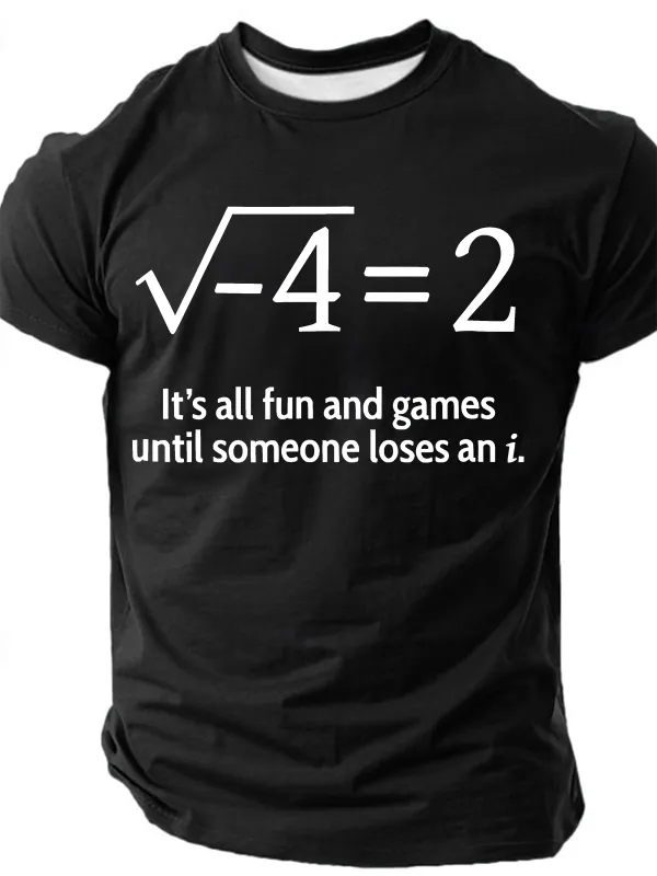 Image of Funny Math Men’s Shirt