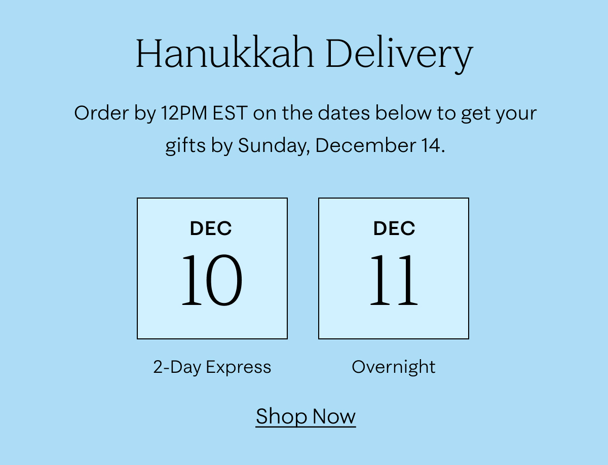 Hanukkah Delivery