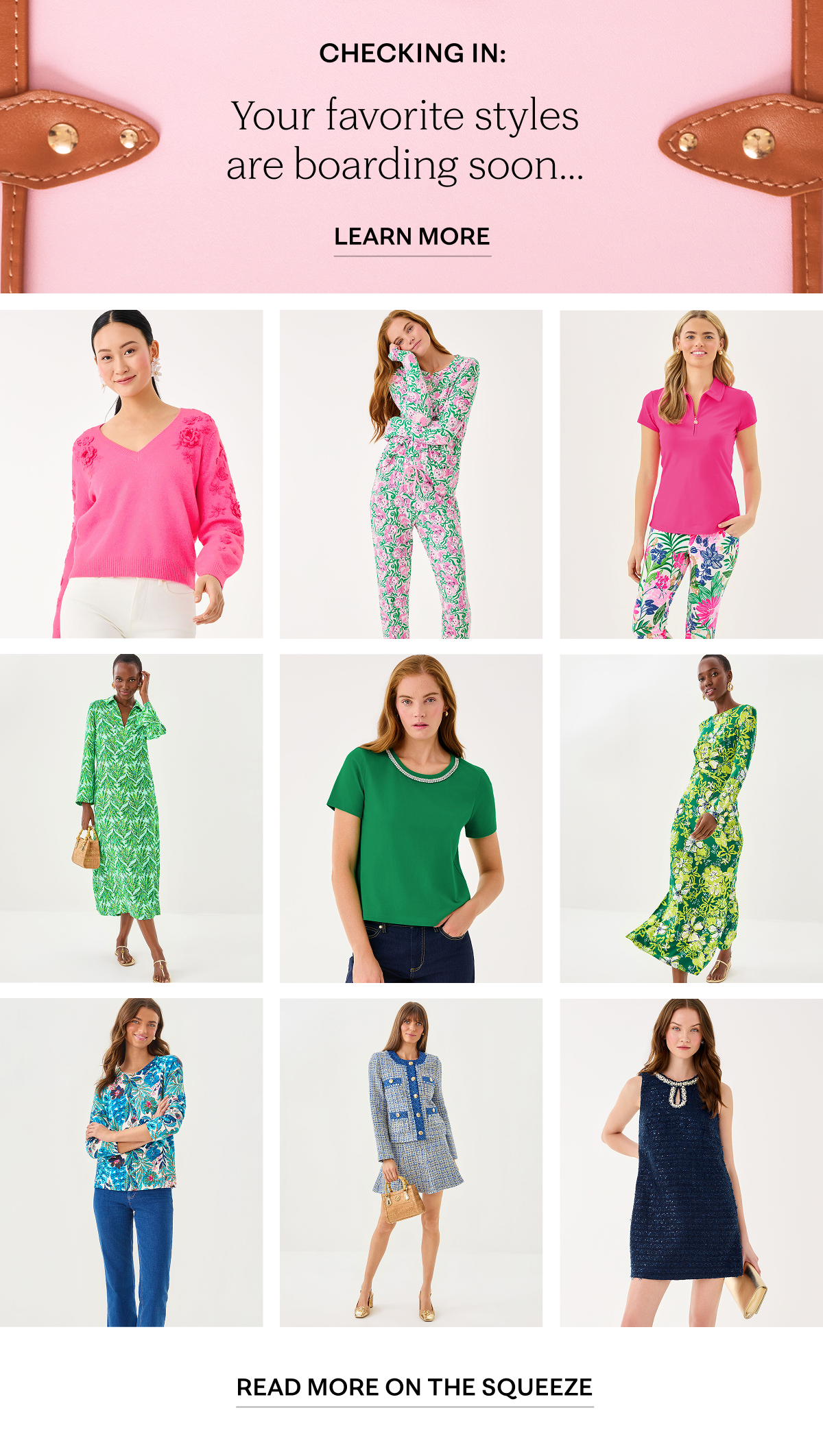 Checking In: Your Favorite Styles are Boarding Soon...