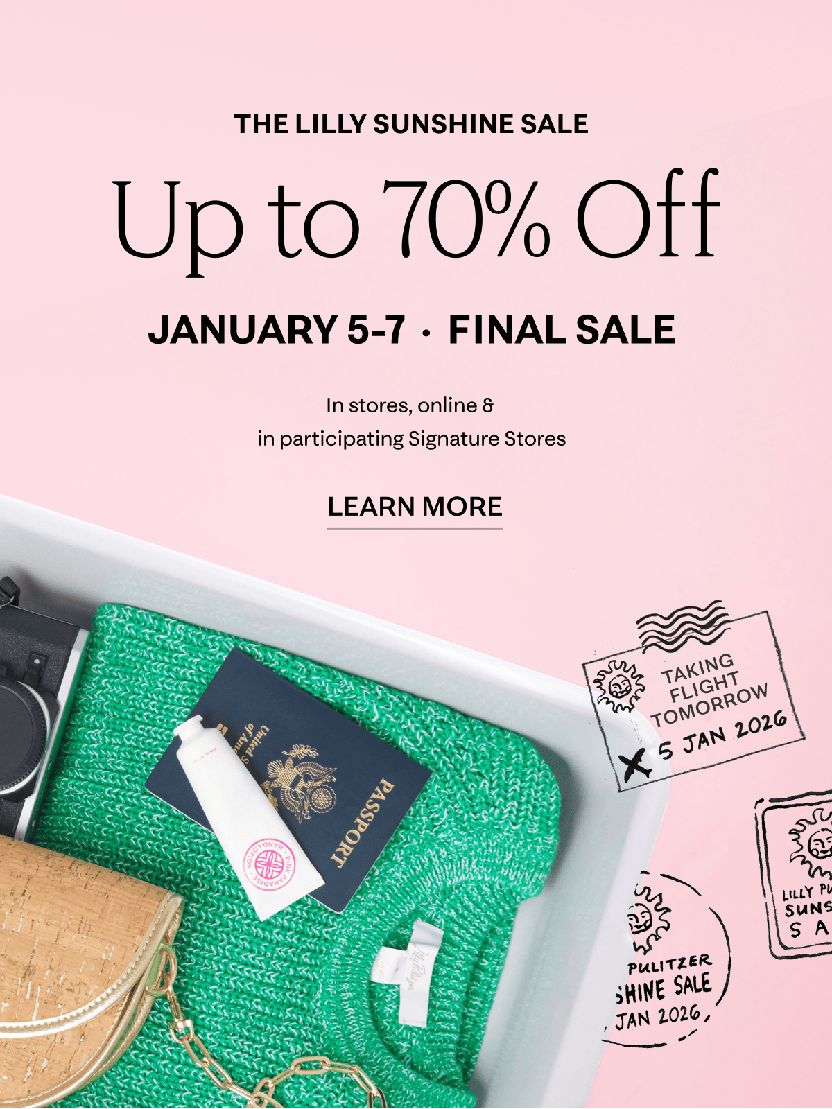 The Lilly Sunshine Sale