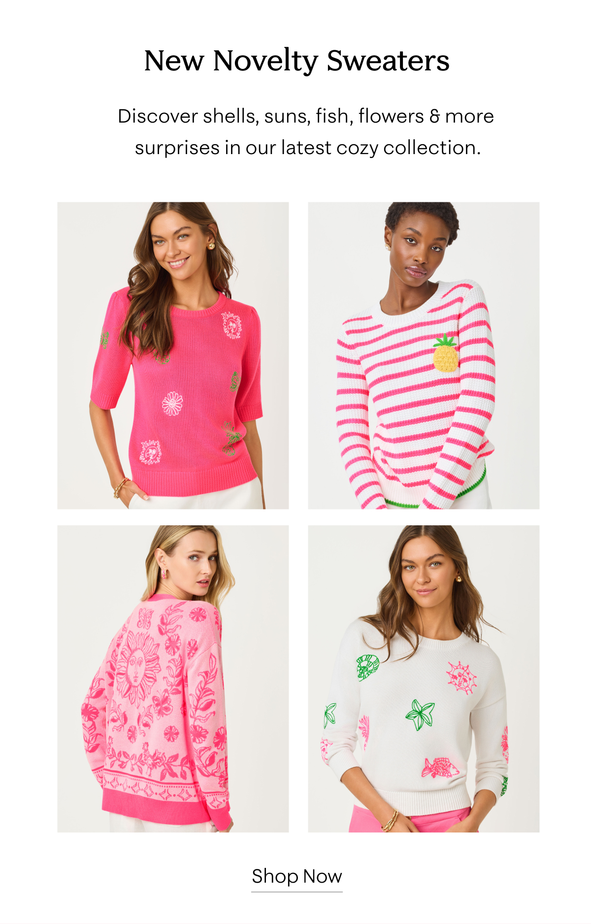 New Novelty Sweaters