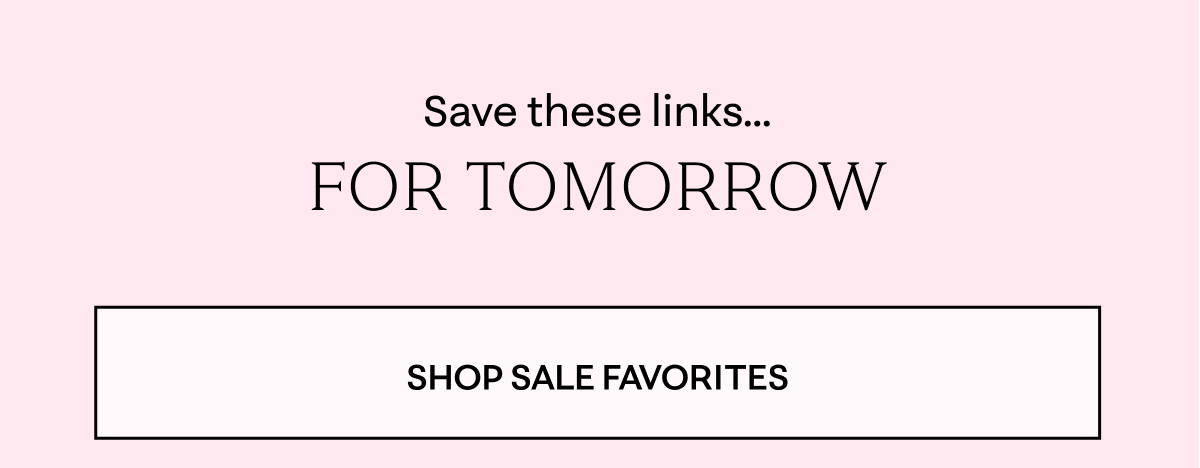 Sale Favorites