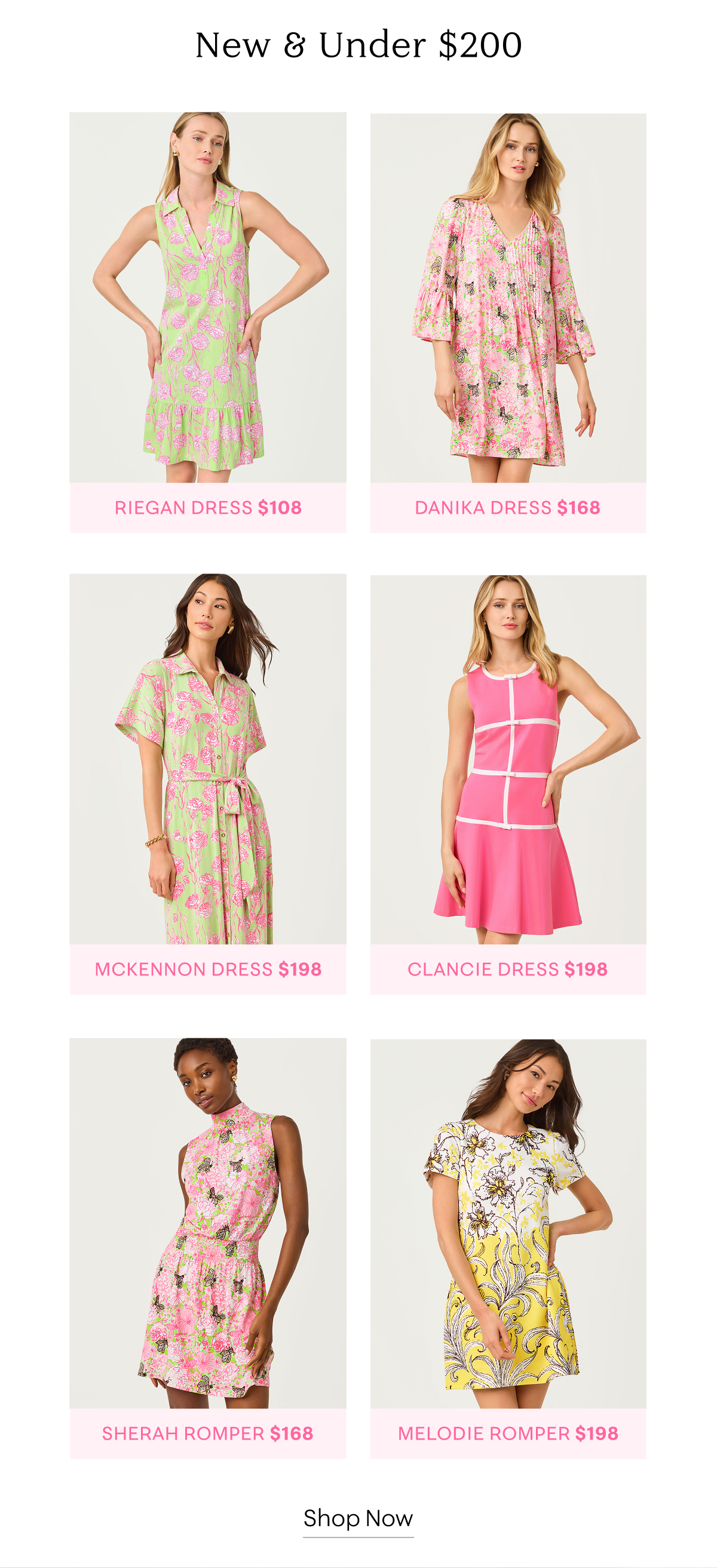 New & Under $200