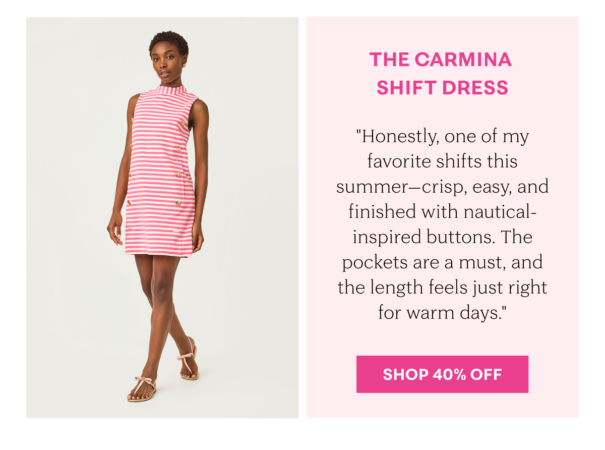 The Carmina Shift Dress
