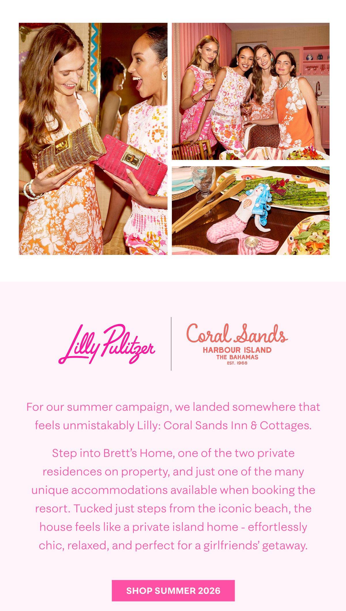 Lilly Pulitzer x Coral Sands