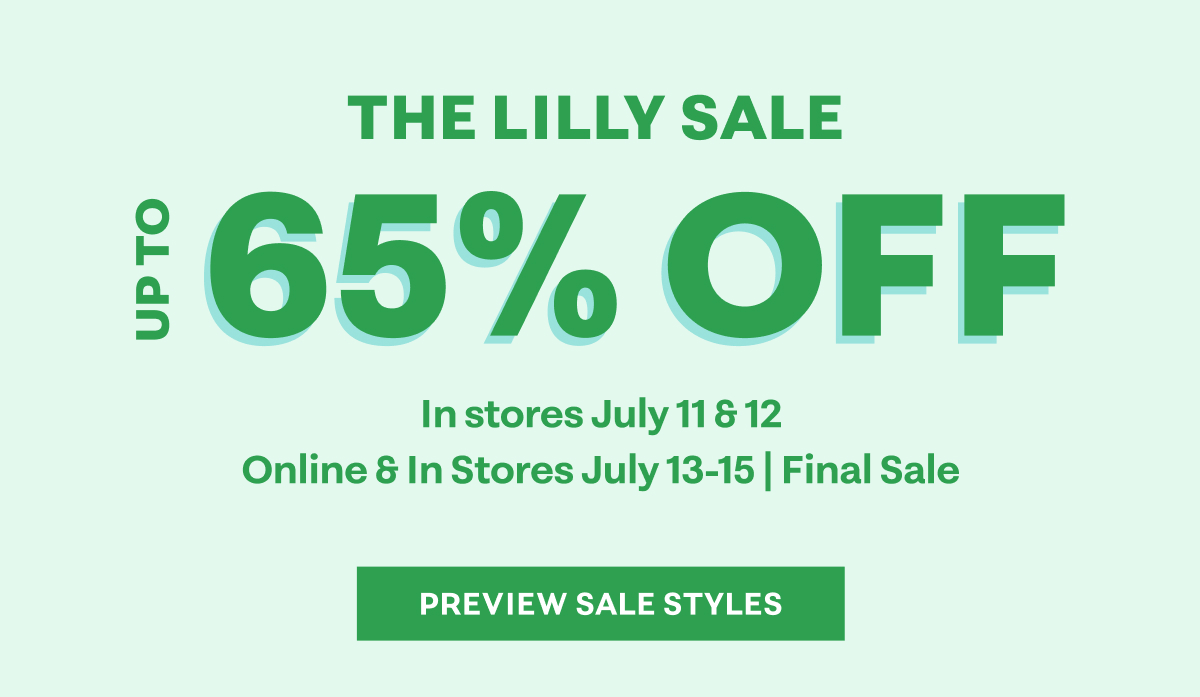 The Lilly Sale