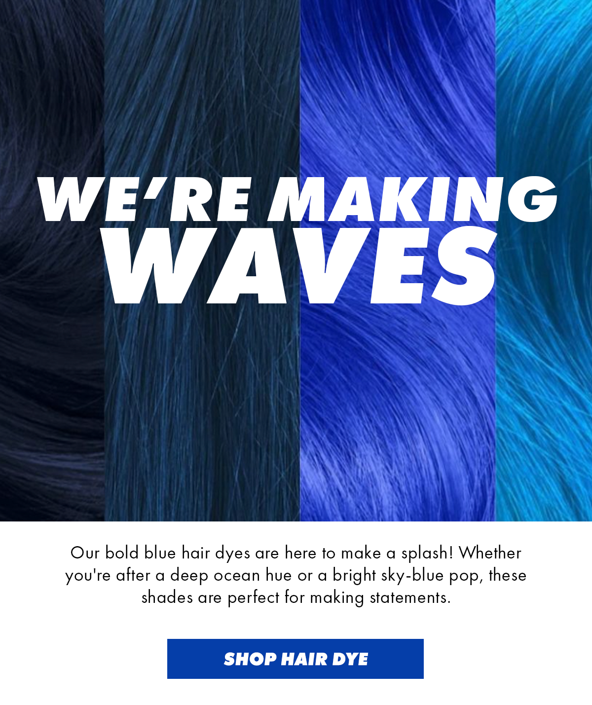 WE'RE MAKING WAVES